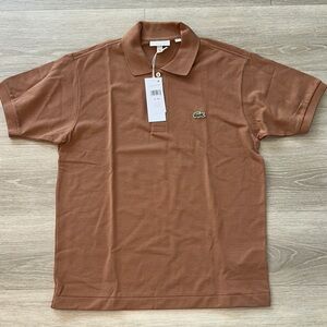 Lacoste Men's Tan Polo Shirt